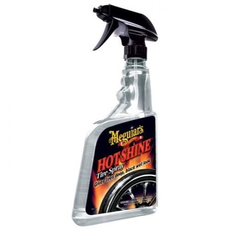 MEGUIARS WAX High Gloss Tire Coating, 24 Ounce Spray Bottle G12024